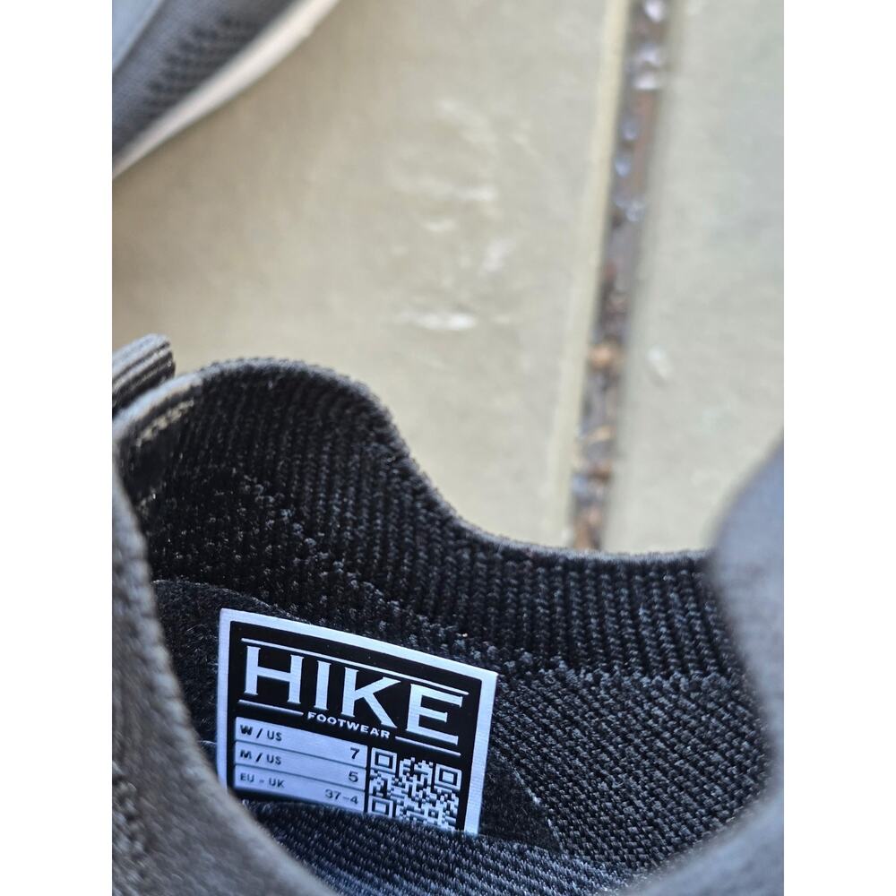 Hike Footwear HF  Black Low Top Breathable Sneakers Athletic size 5M - Picture 6 of 7